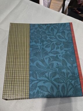 Hallmark Blue Teal Floral Hardcover Album